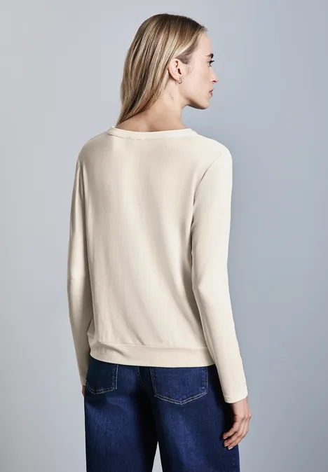 Jersey-Shirt lucid white
