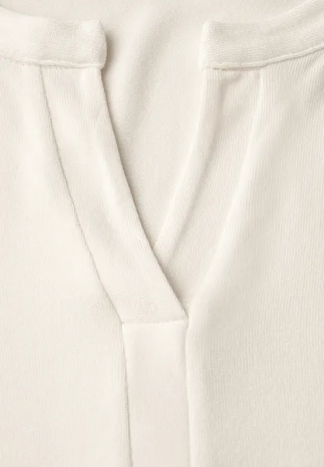 Jersey-Shirt lucid white