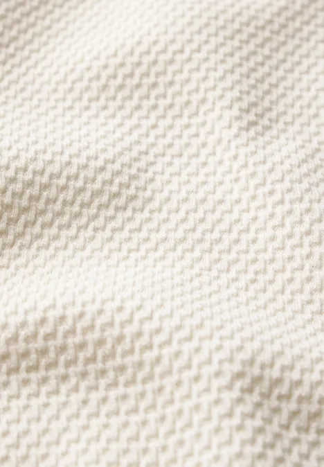 Shirt mit Turtleneck lucid white
