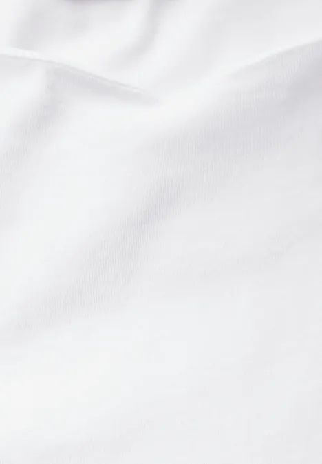 Softes Langarmshirt White