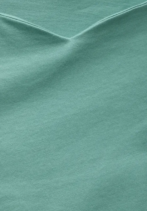 T-shirt à manches longues doux sunlit green