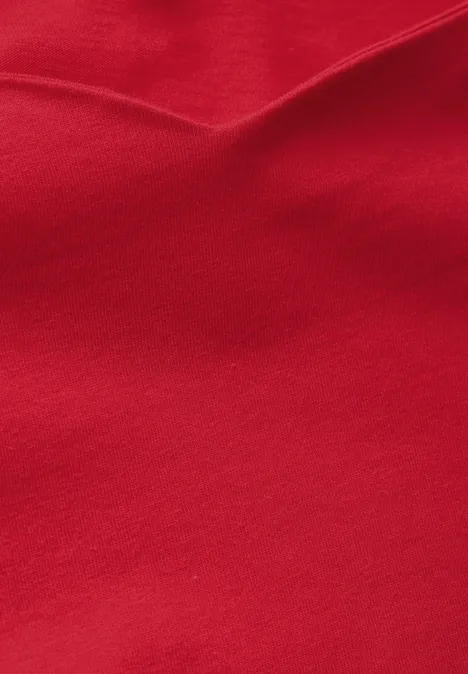 T-shirt à manches longues doux glory red