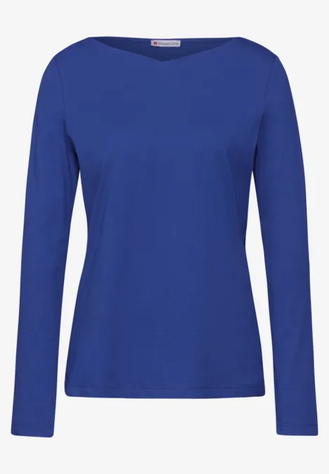 Softes Langarmshirt dodger blue