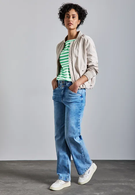 Gestreept overhemd tendril green Gestreept overhemd tendril green