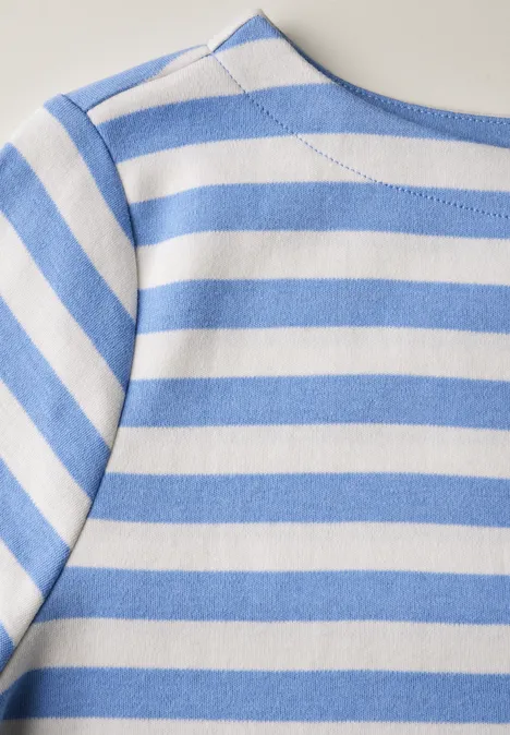 Gestreept overhemd columbia blue