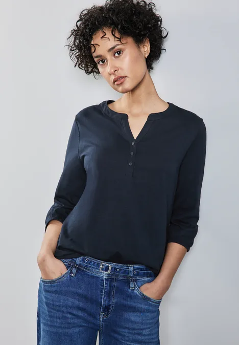 Jersey-Shirt deep blue