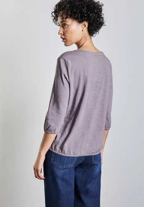 T-shirt en jersey wisteria purple