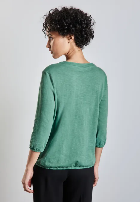 Jersey shirt sunlit green