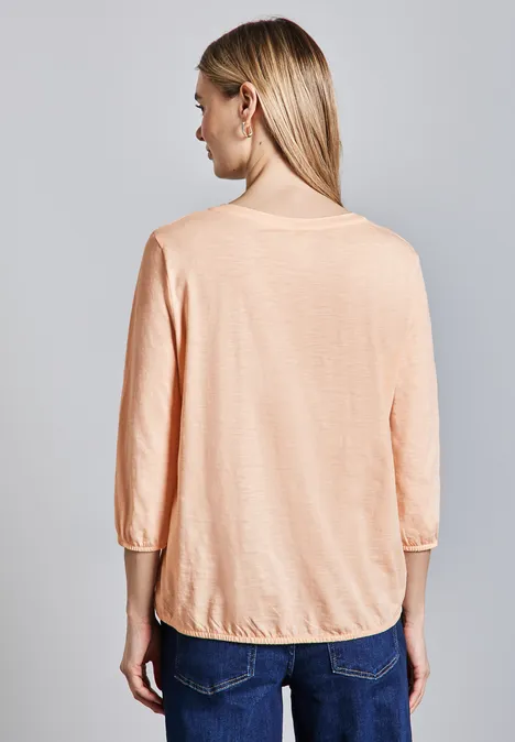 Jersey-Shirt apricot blush
