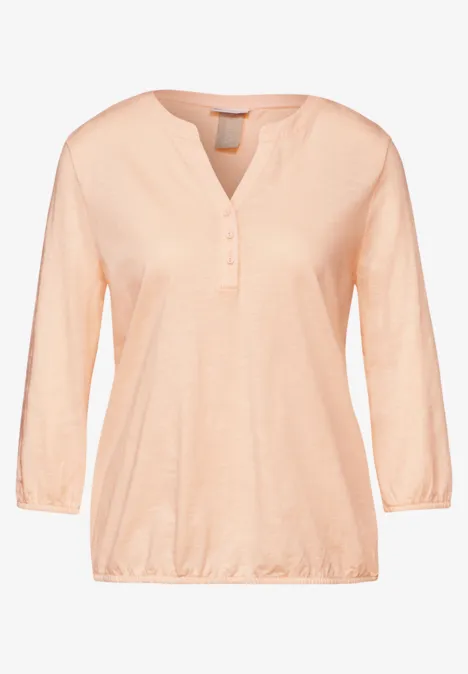 Jersey-Shirt apricot blush