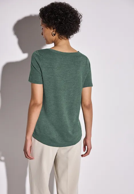 T-shirt avec wording garden green