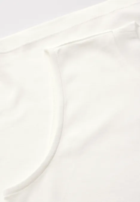 Top mit Turtleneck off white