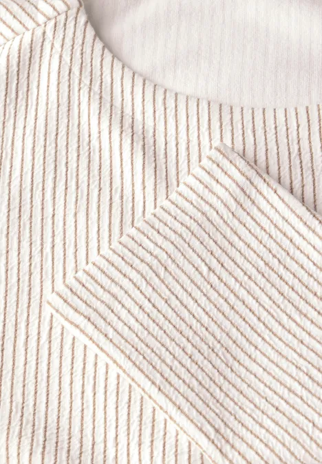 Gestreiftes Shirt honey sand
