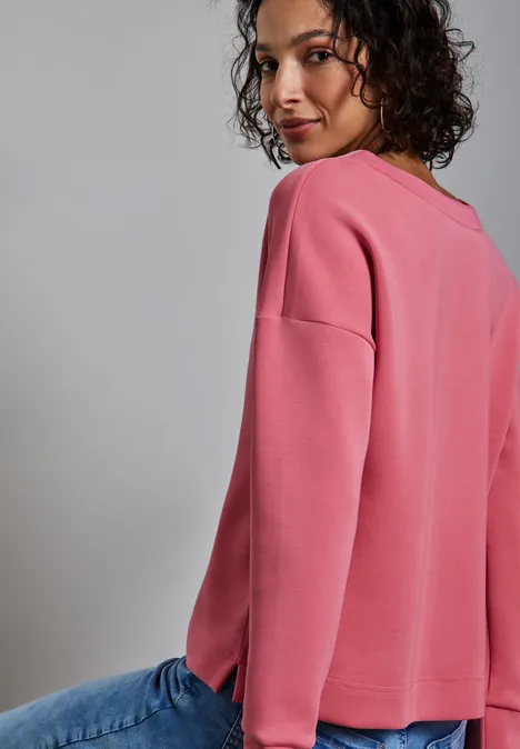 Silk-Look Shirt desert berry