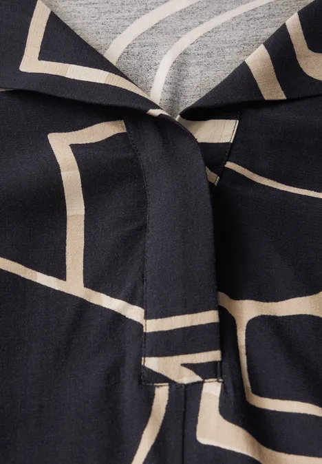 Bedrucktes Shirt deep tint blue