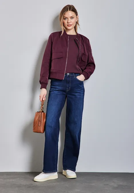 Zacht shirt mulberry red