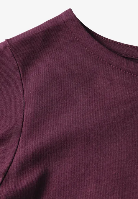 Zacht shirt mulberry red