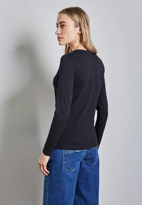 Basic Shirt deep tint blue