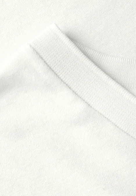 V-Neck T-Shirt off white