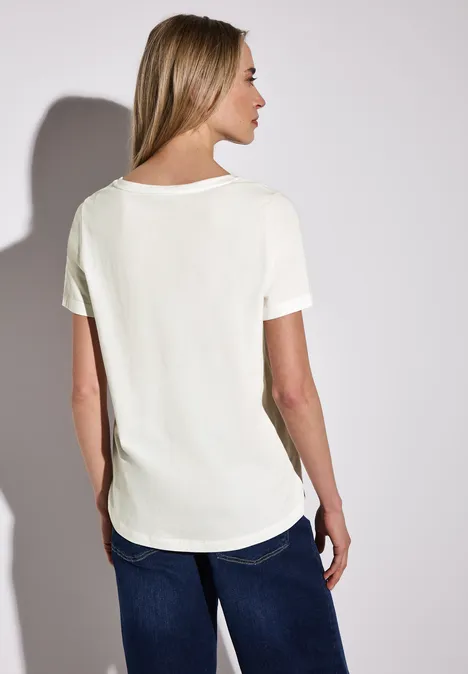 T-Shirt mit Wording off white