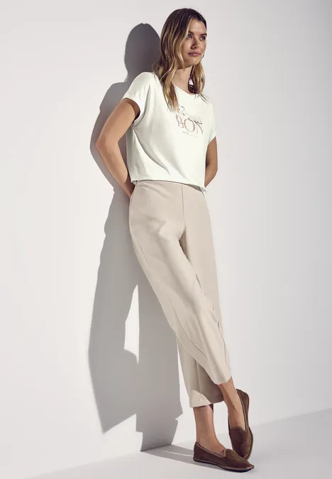 T-Shirt mit Wording off white