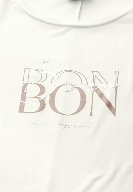 T-Shirt mit Wording off white