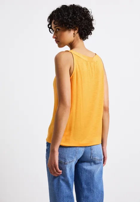 Strukturmix-Top marigold yellow