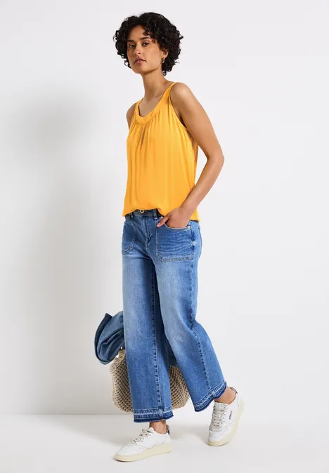 Strukturmix-Top marigold yellow