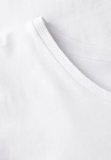 Ärmelloses Shirt White
