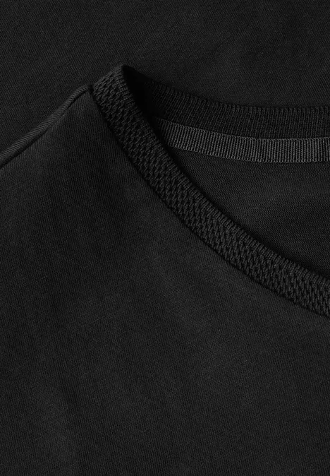 Ärmelloses Shirt Black