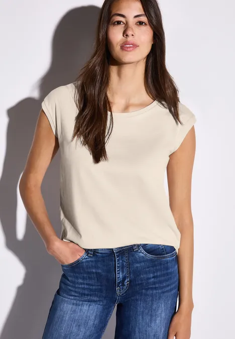 Ärmelloses Shirt moonstone sand