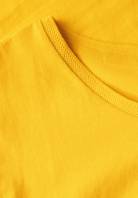 Shirt zonder mouwen marigold yellow