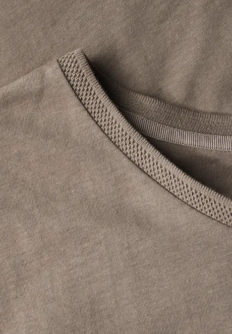 Ärmelloses Shirt stone brown