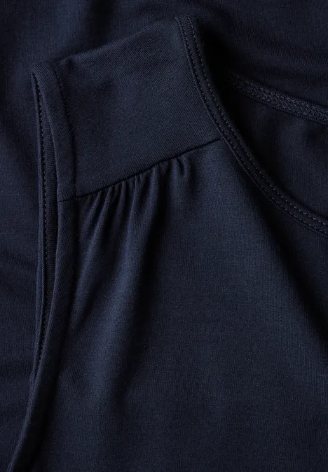 Basic Top deep blue