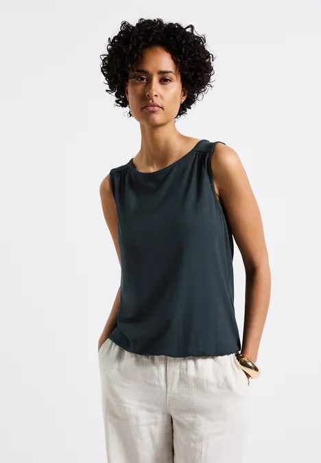 Basic Top hunter green