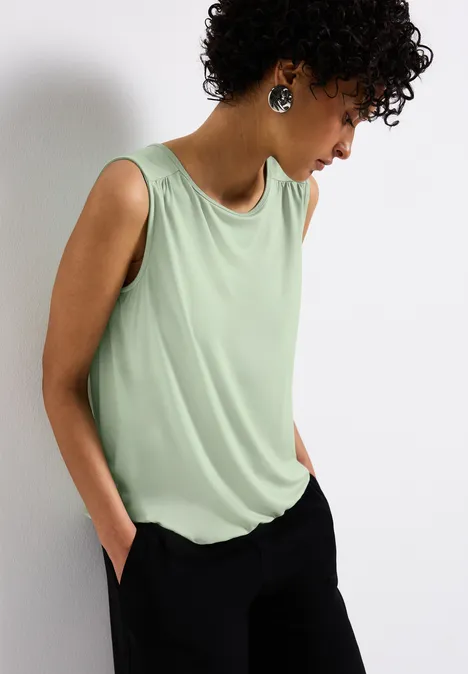 Basic Top soft jade green