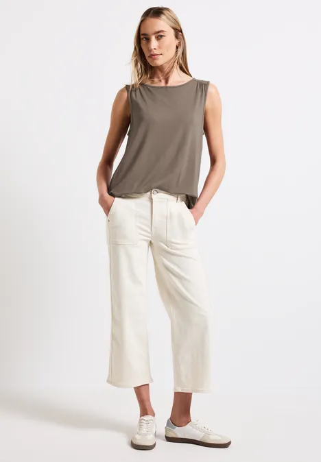 Basic Top stone brown