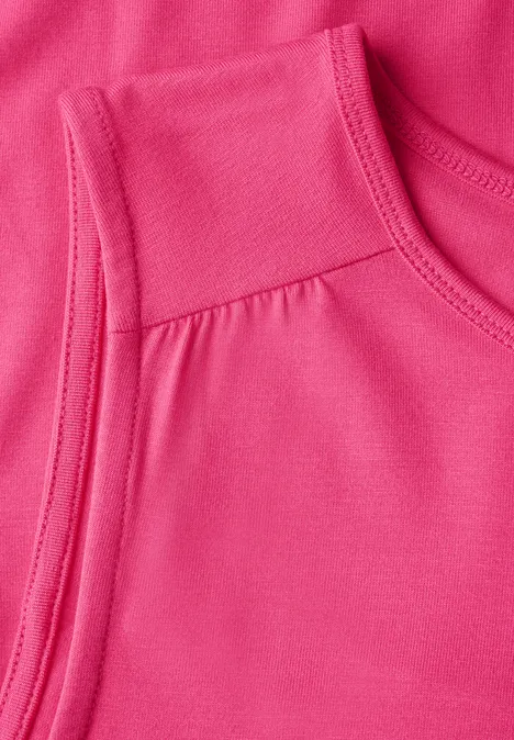 Basic Top blazing pink