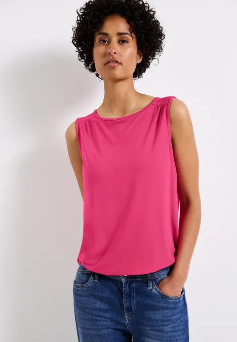 Basic Top blazing pink