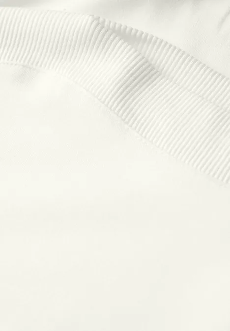 T-shirt avec encolure en U off white