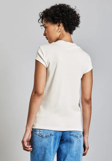 Koszulka z golfem off white