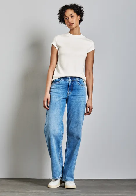 Koszulka z golfem off white