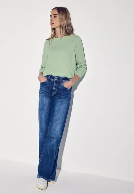 Kuscheliges Shirt milky green