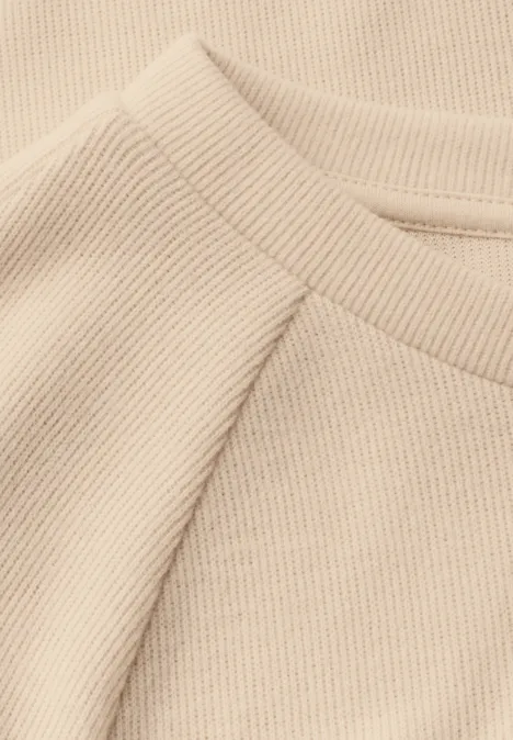 Kuscheliges Shirt cotton beige