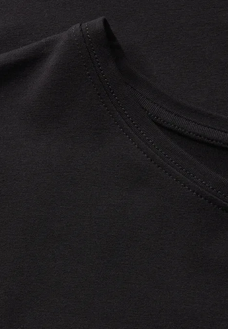 Langes Shirt Black