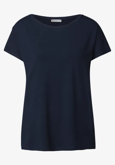 Langes Shirt deep blue