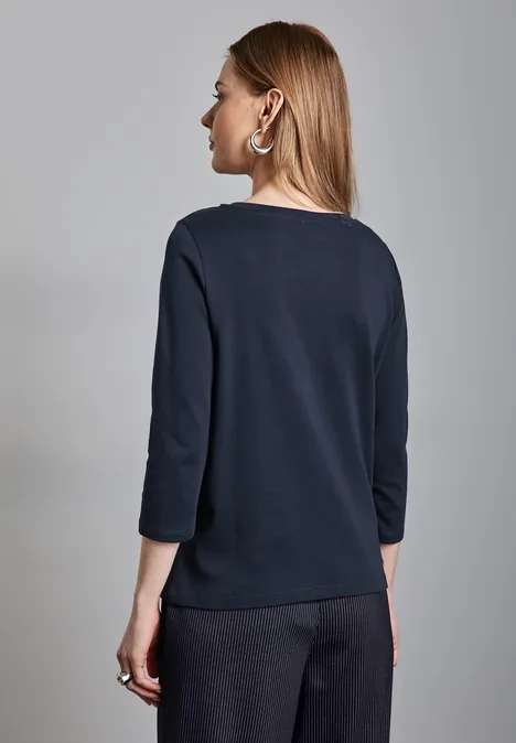 Basic Shirt deep blue