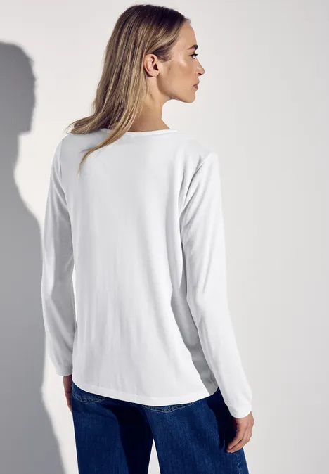 Open jas White