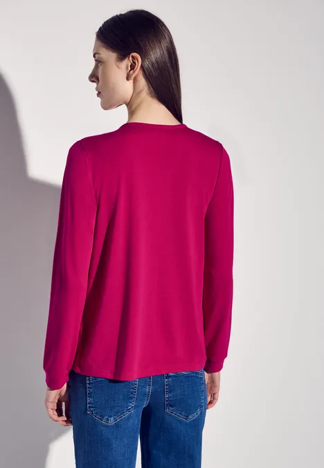 Offene Jacke juicy berry