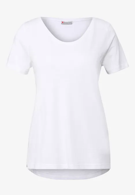 2er-Pack V-Neck T-Shirt white/dark tumbled beige